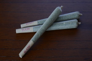 joints made from Pre Rolled Cones on a table