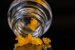 Cannabis Concentrates in jars legal california medical weed
