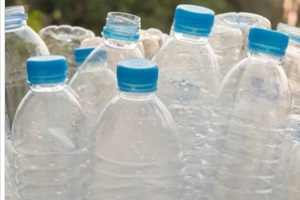 used plastic bottles for a Gravity Bong