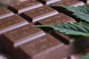 making cannabis edibles with chocolate