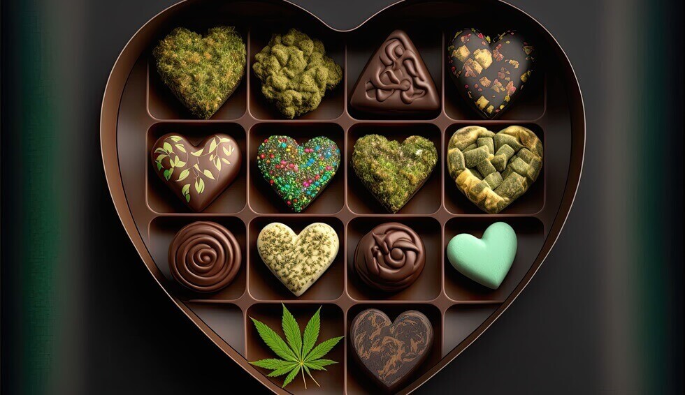 dank weed nug chocolates from Boston dispensary