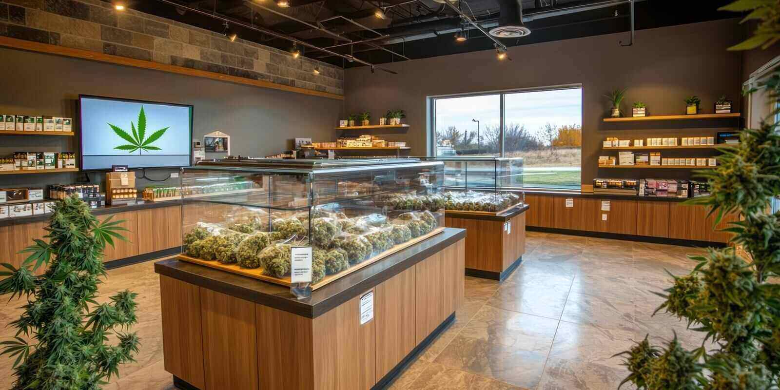 marijuana bud in Boston dispensary