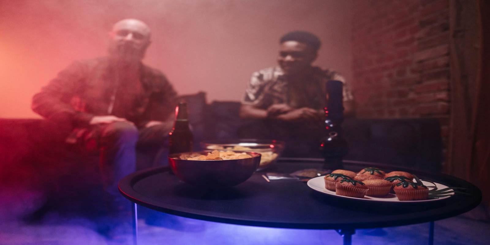 Men Enjoying Cannabis Edibles Tasting Party in Boston