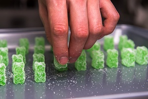 weed gummies being made for Boston dispensary